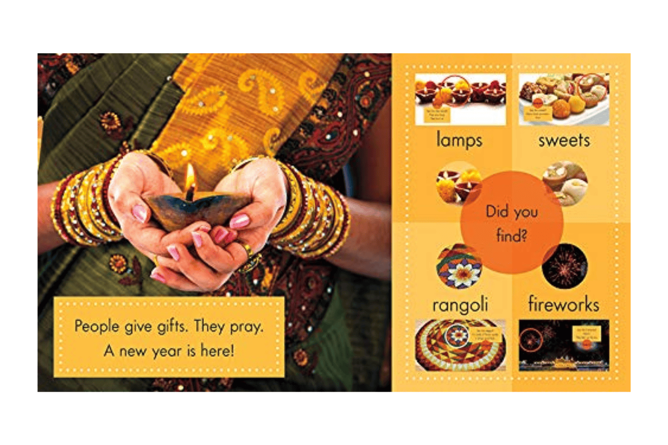 Raincoast Books Diwali - A Toddler Look and Find Book