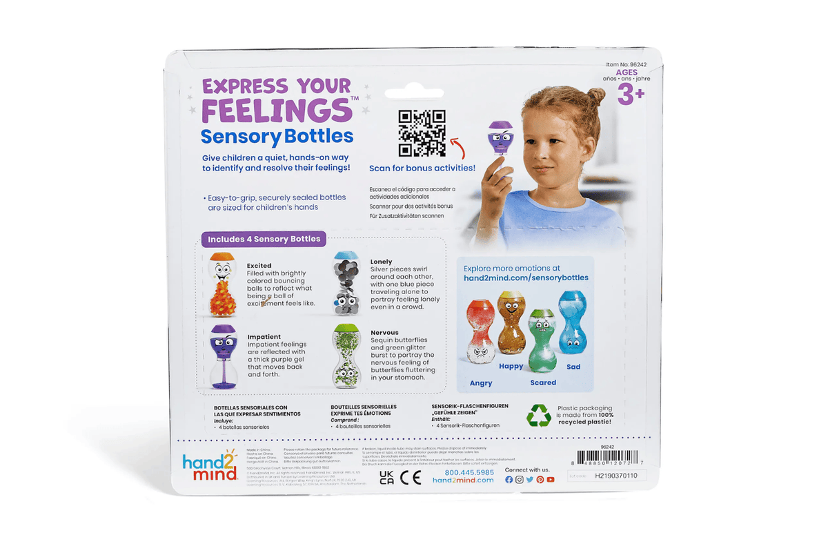 Learning Resources Express Your Feelings Sensory Bottles