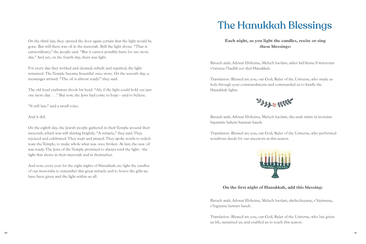 Raincoast Books Hanukkah Is Here! A Lift-the-Flap Hanukkah Countdown