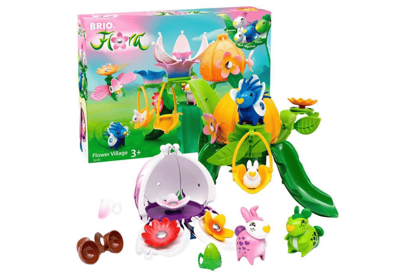 Tracy Stevenson Flower Village Set Brio Flora: Playsets