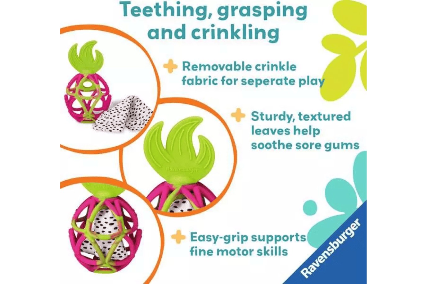 Tracy Stevenson Dragon Fruit Teether
