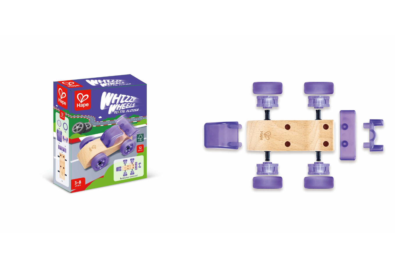 Hape Whizzy Wheels Car [1 Car]