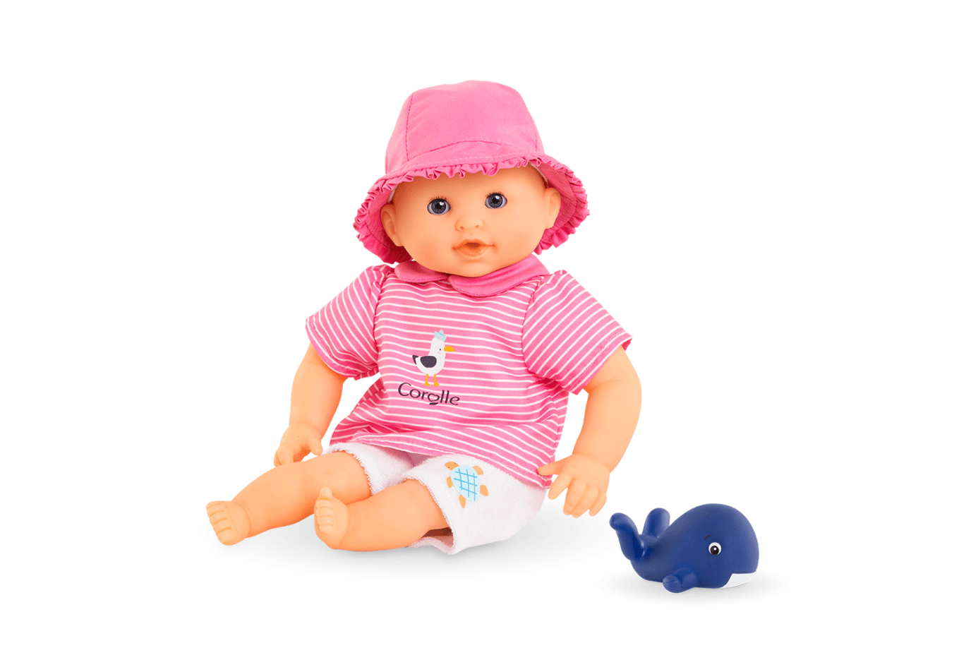 K.I.D. Toys Inc. Océane Corolle Bath Baby Doll (Multiple Styles Available)