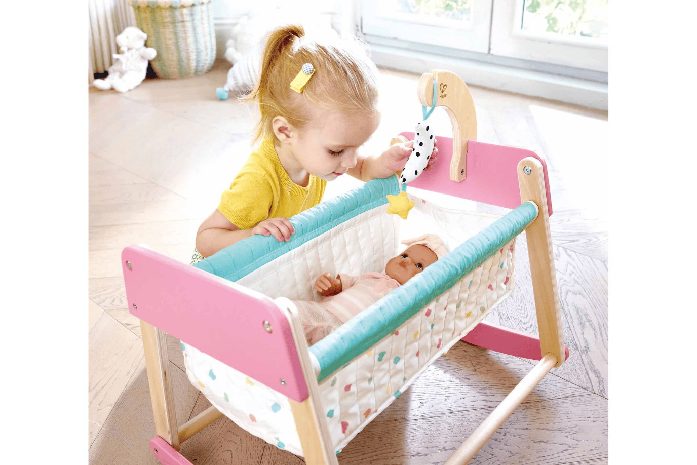 Playwell Hape Wooden Doll Accessories