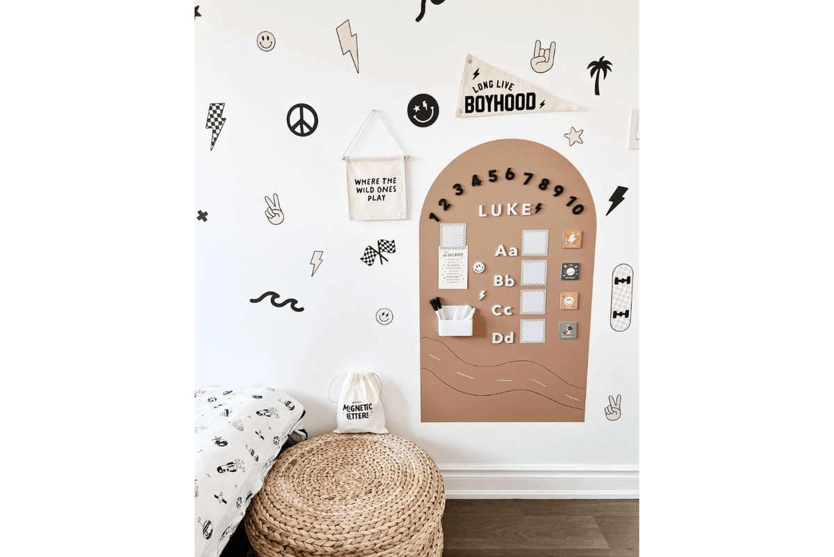 Cherrypick NEW Magic Playwall - Removable Magnetic Chalkboard Wall Decal