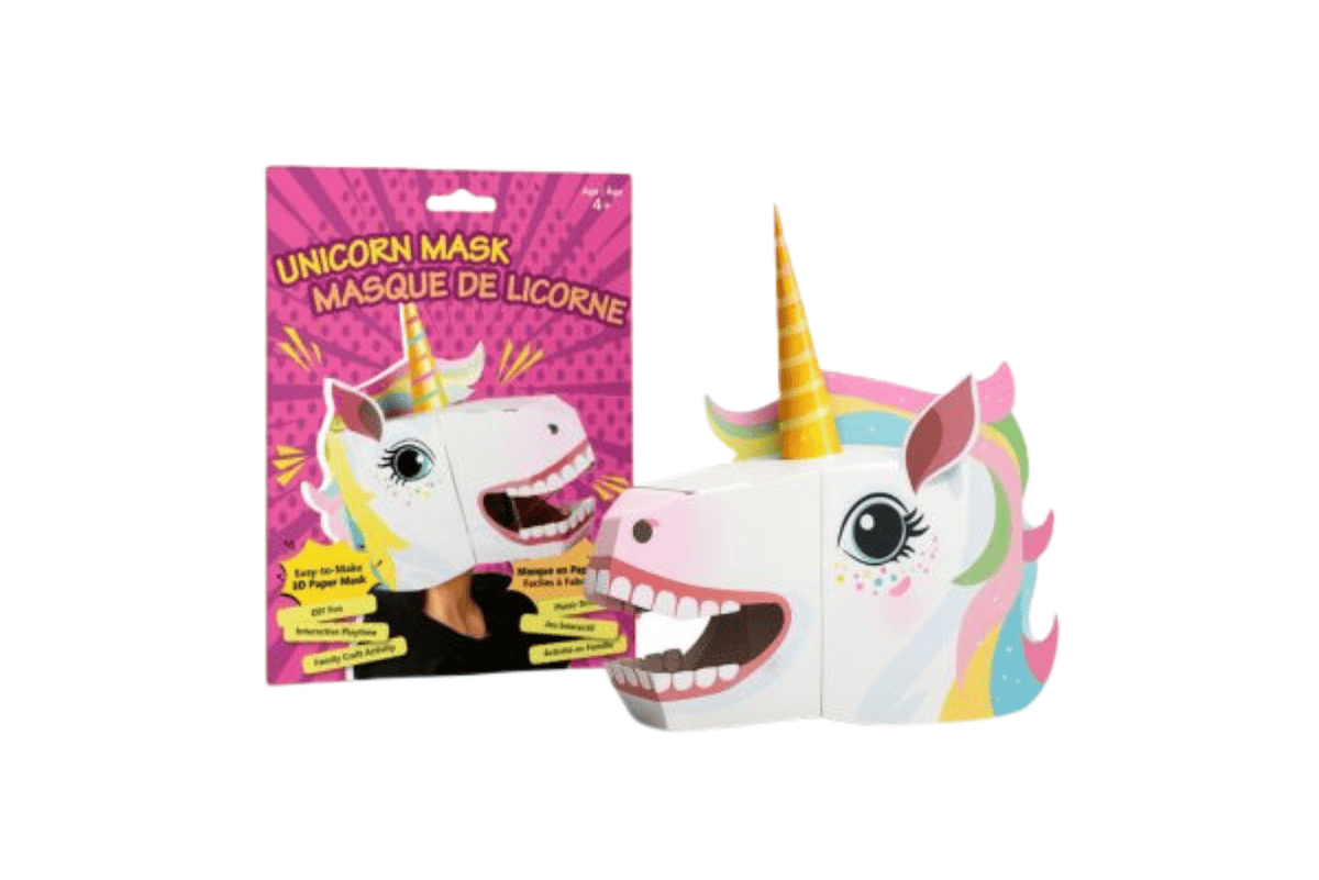 3D Paper Masks (Various Themes Available)