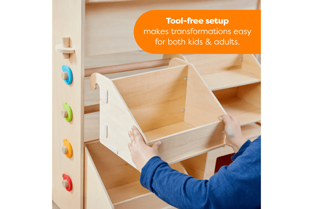 Haba Creative Play 3 in 1 – Play Kitchen, Store & Workshop