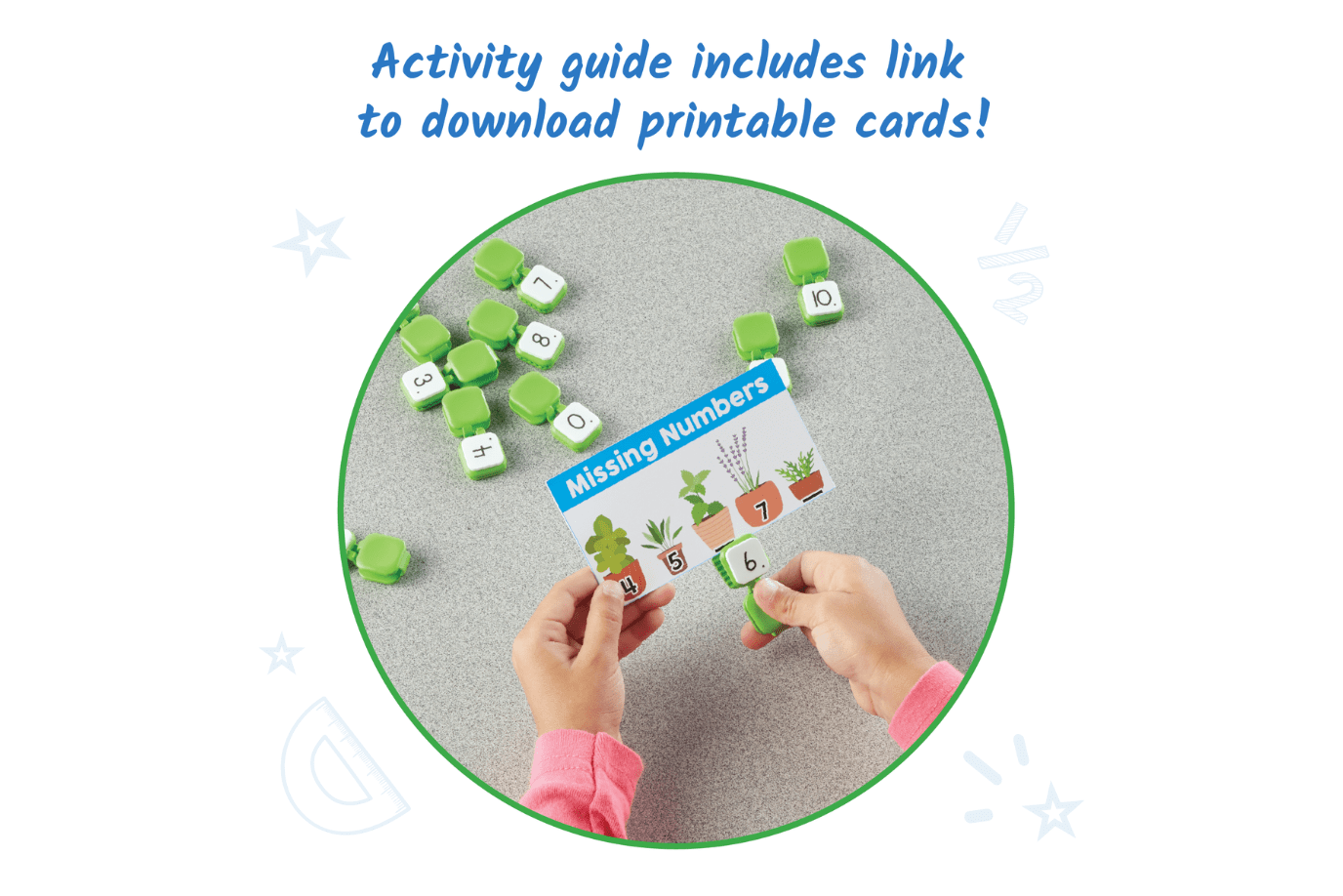 Learn My Numbers Fine Motor Clips