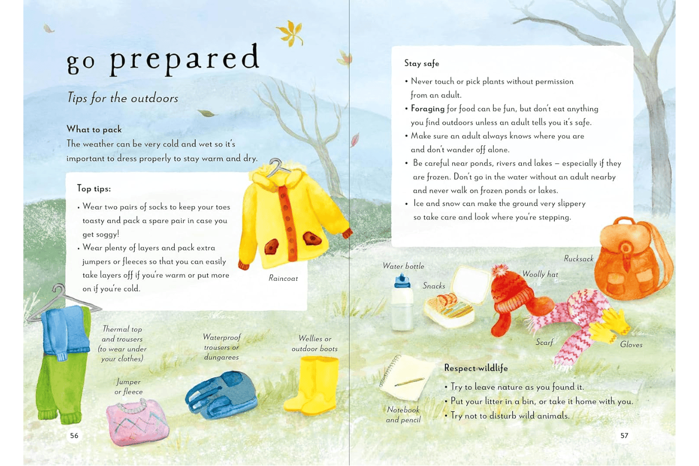 Penguin Random House Book A Field Guide to Winter: Play and Learn in Nature by Gabby Dawnay [HARDCOVER]