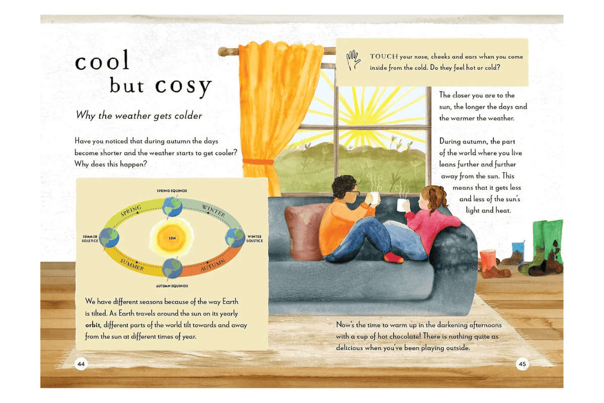 Penguin Random House A Field Guide to Autumn: Play and Learn in Nature by Gabby Dawnay [Hardcover]