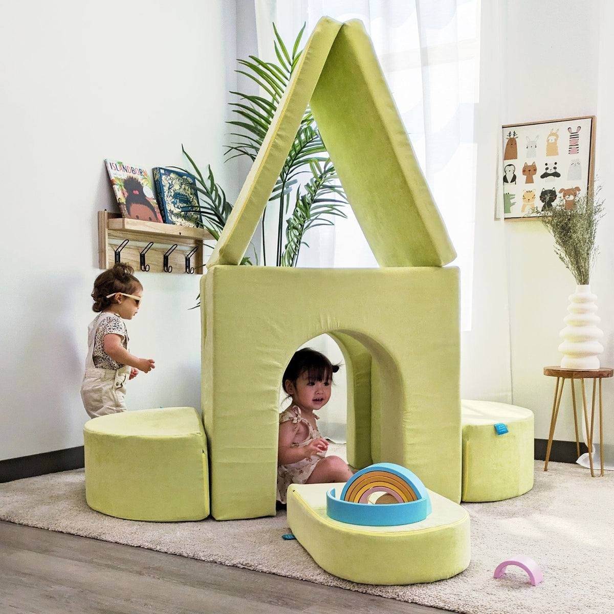 Go Coconut Canadian Play Couches, Furniture and Toys The Architect (8 Pieces)