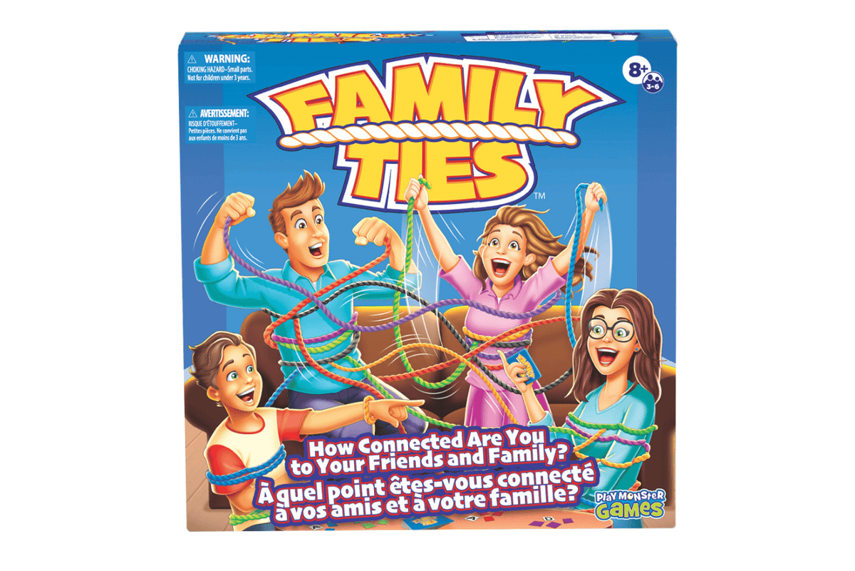 K.I.D. Toys Inc. Family Ties Game - Ages 8+