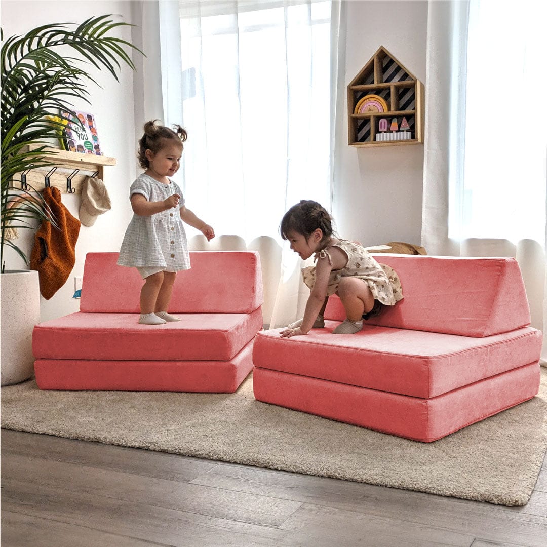 Go Coconut Canadian Play Couches, Furniture and Toys Play couch The Half-Coconut Play Couch