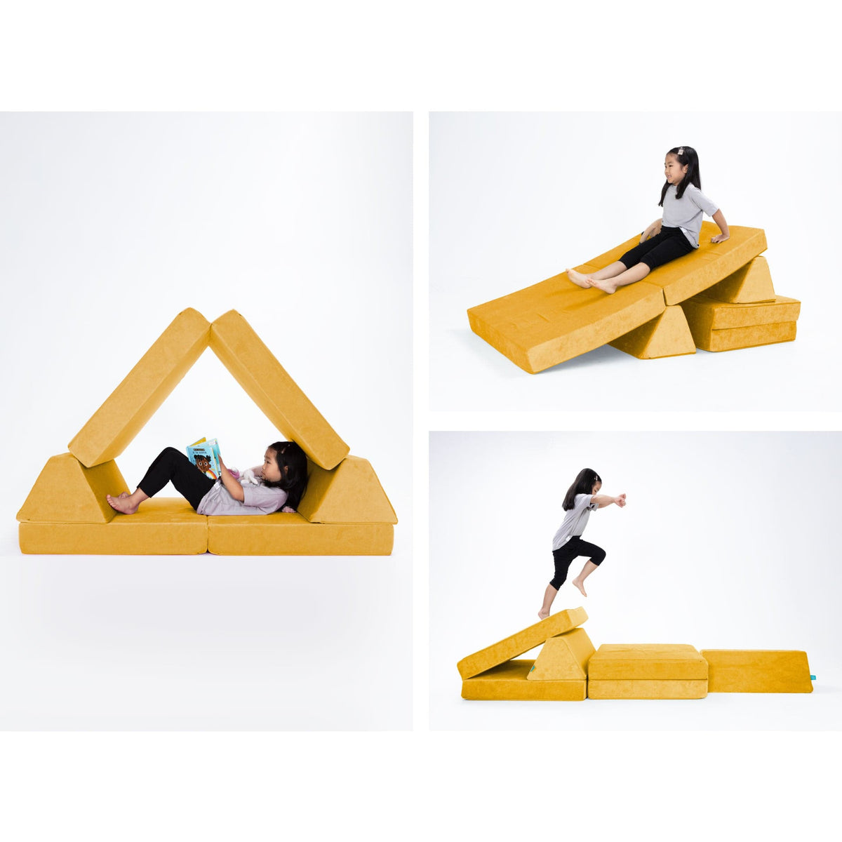 Go Coconut Canadian Play Couches, Furniture and Toys Play couch The Half-Coconut Play Couch