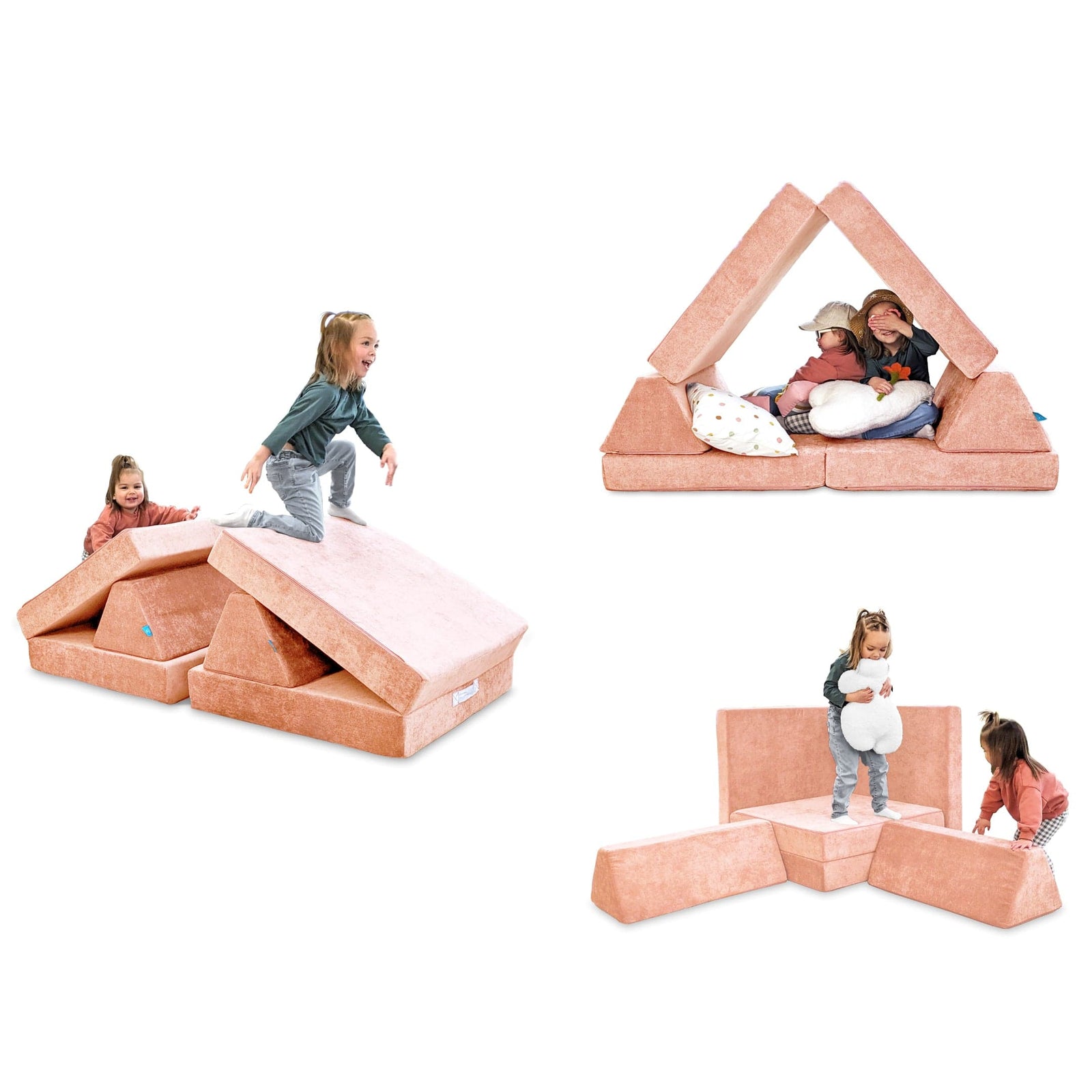 Go Coconut Canadian Play Couches, Furniture and Toys Play couch The Half-Coconut Play Couch