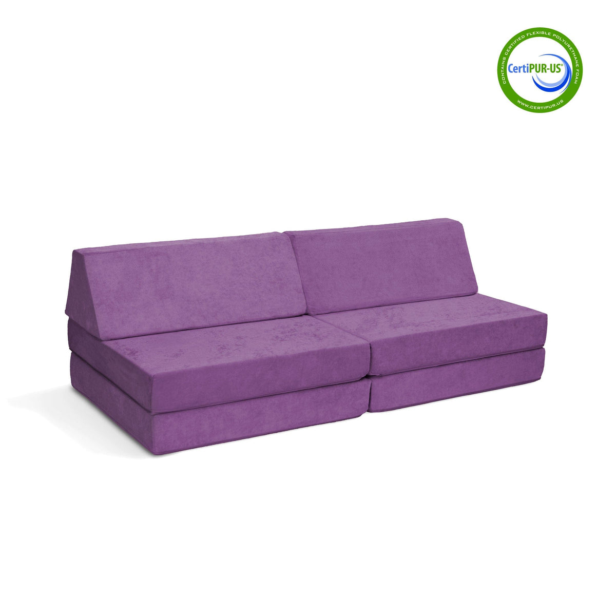Go Coconut Canadian Play Couches, Furniture and Toys Play couch Groovy Grape The Coconut Play Couch