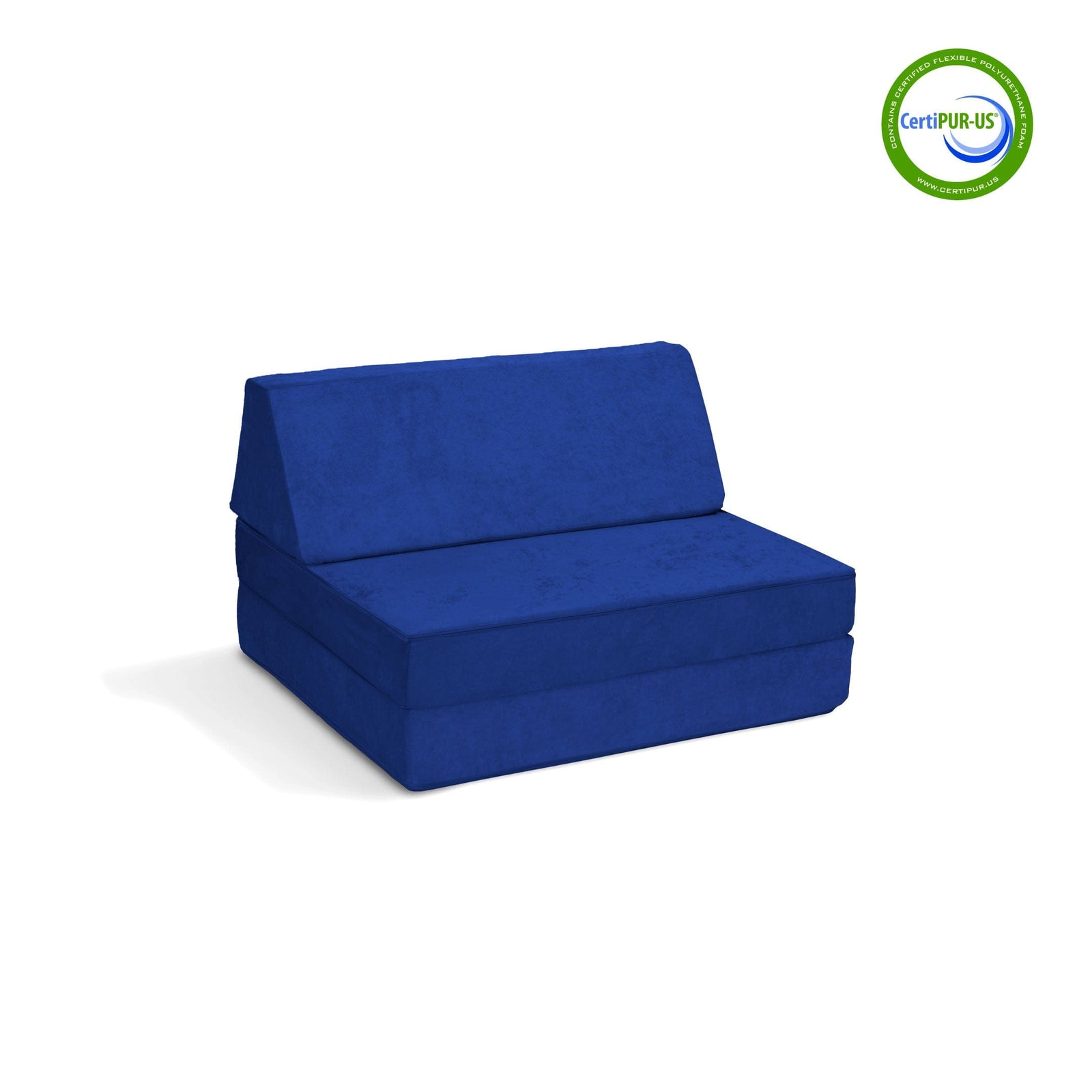 Go Coconut Canadian Play Couches, Furniture and Toys Play couch Cosmic Cobalt The Half-Coconut Play Couch