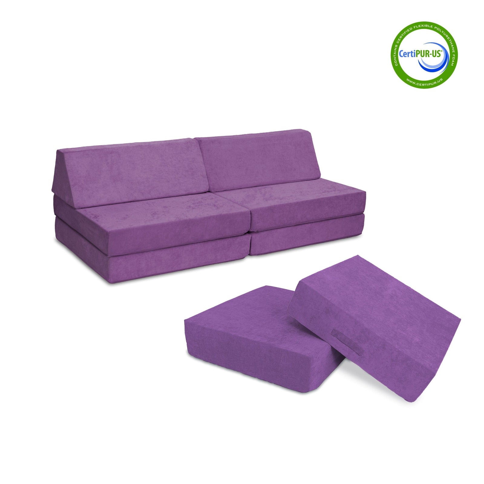 Go Coconut Canadian Play Couches, Furniture and Toys Bundle Groovy Grape Coconut Maxi Bundle