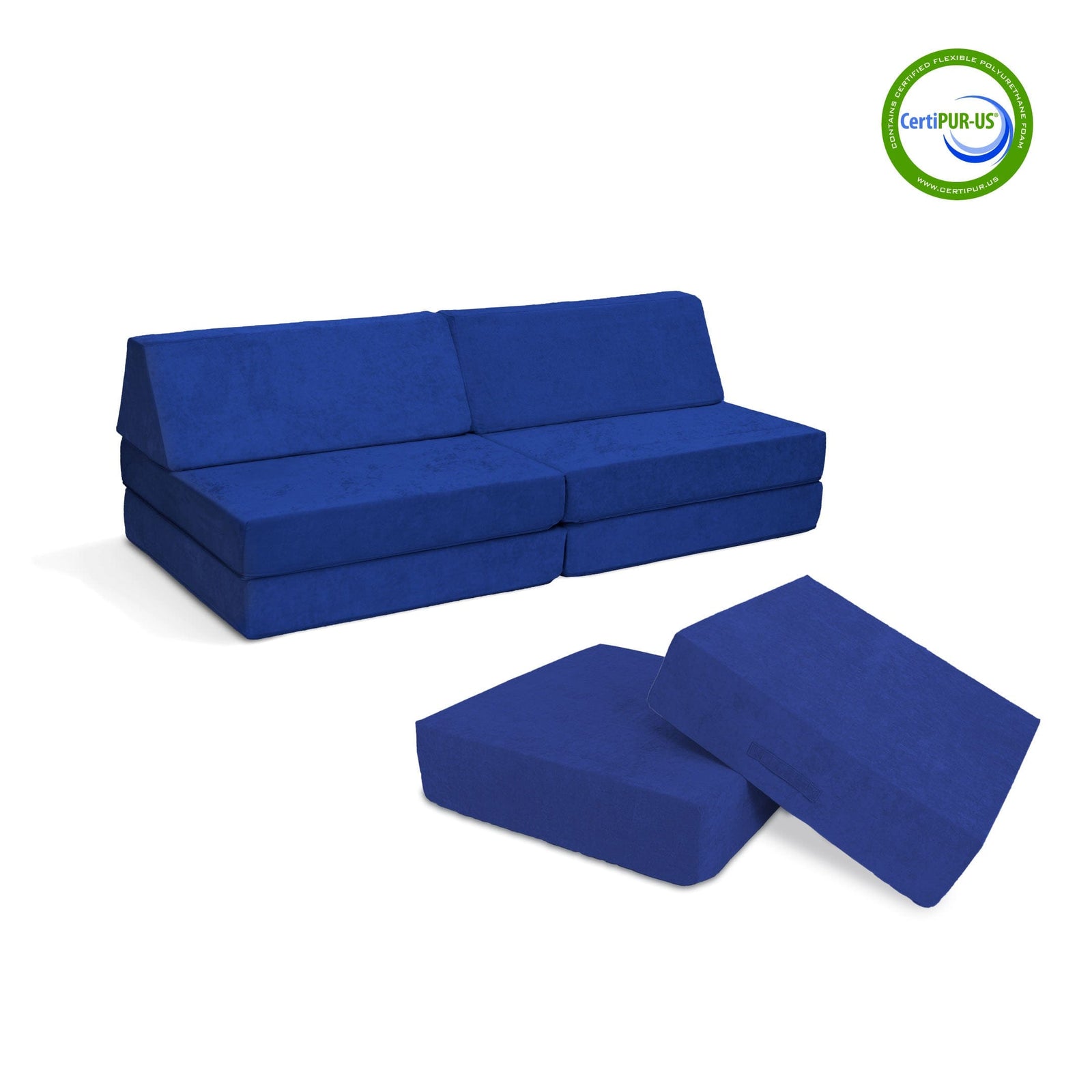Go Coconut Canadian Play Couches, Furniture and Toys Bundle Cosmic Cobalt Coconut Maxi Bundle