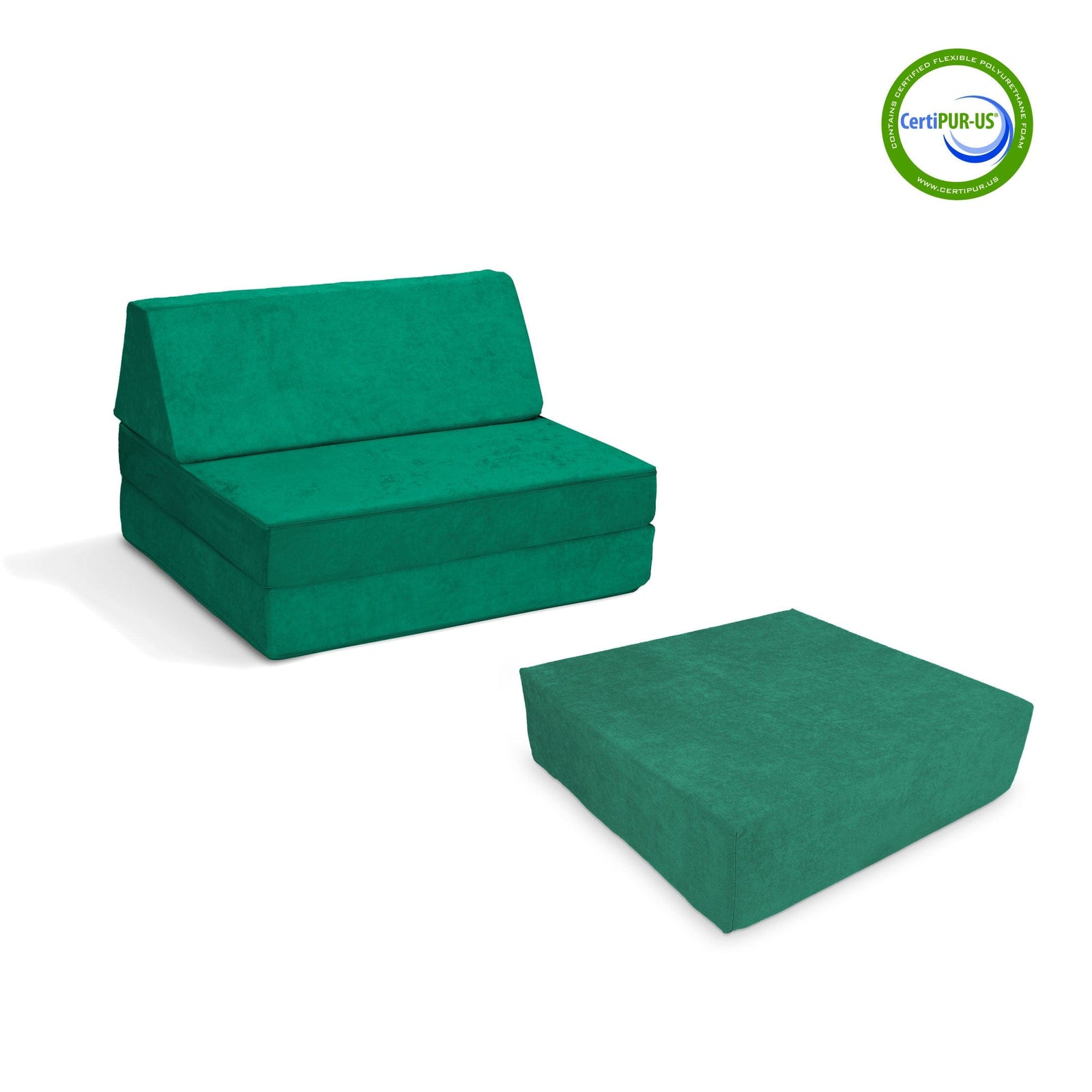 Go Coconut Canadian Play Couches, Furniture and Toys Bounce Pad Forest Fern Half-Coconut Maxi Bundle