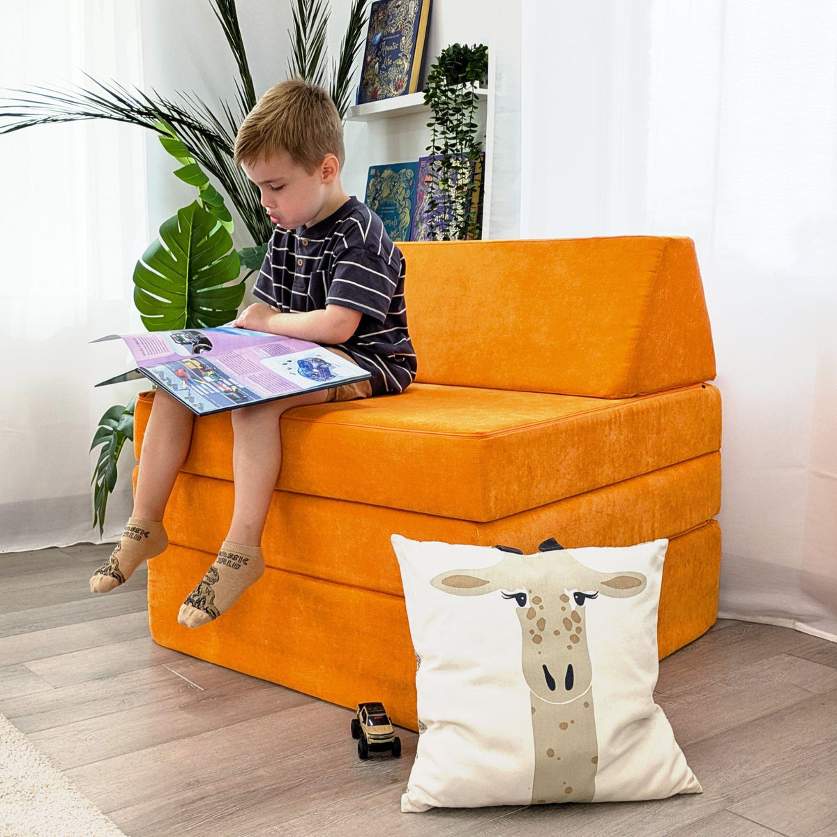 Go Coconut Canadian Play Couches, Furniture and Toys Bounce Pad Half-Coconut Maxi Bundle