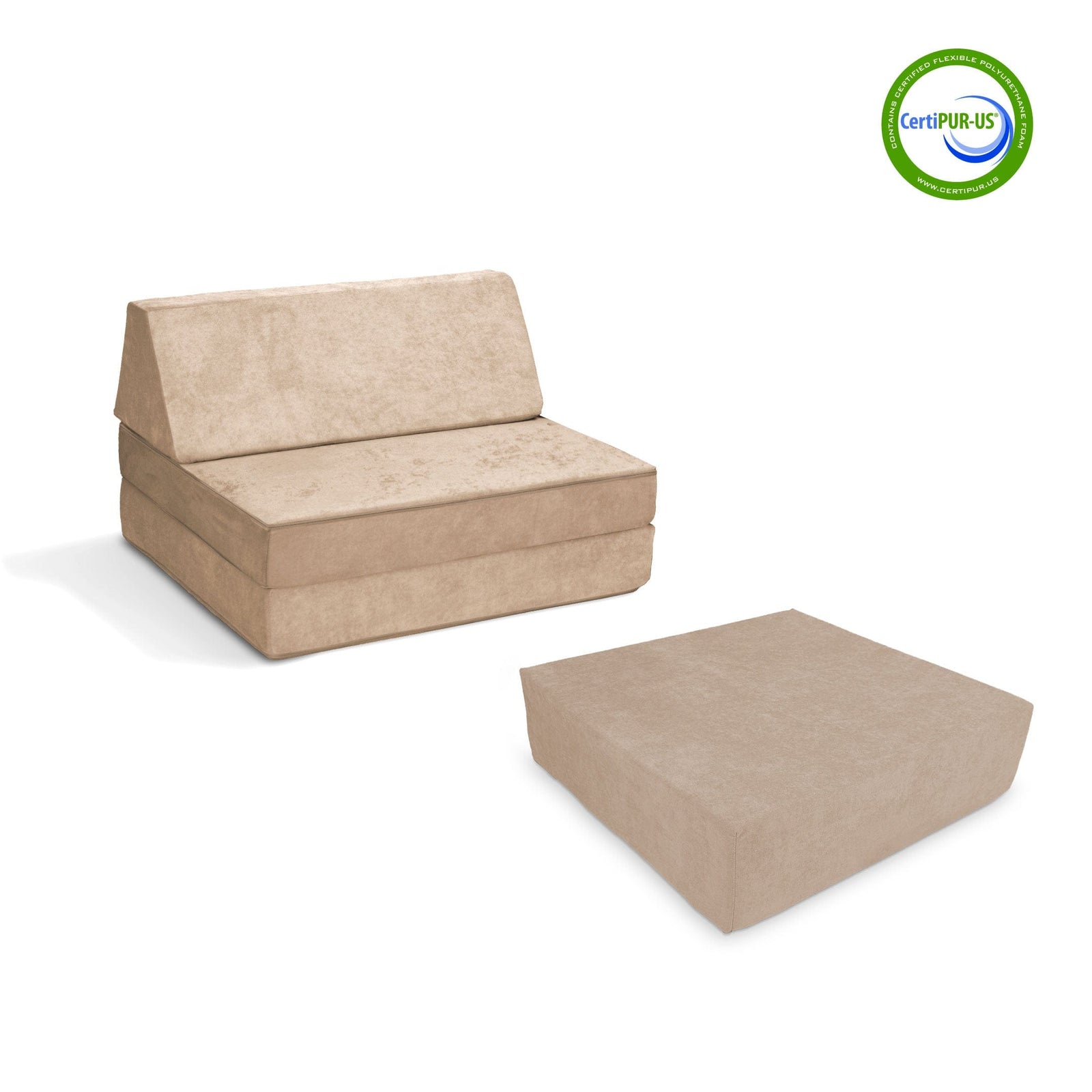 Go Coconut Canadian Play Couches, Furniture and Toys Bounce Pad Half-Coconut Maxi Bundle