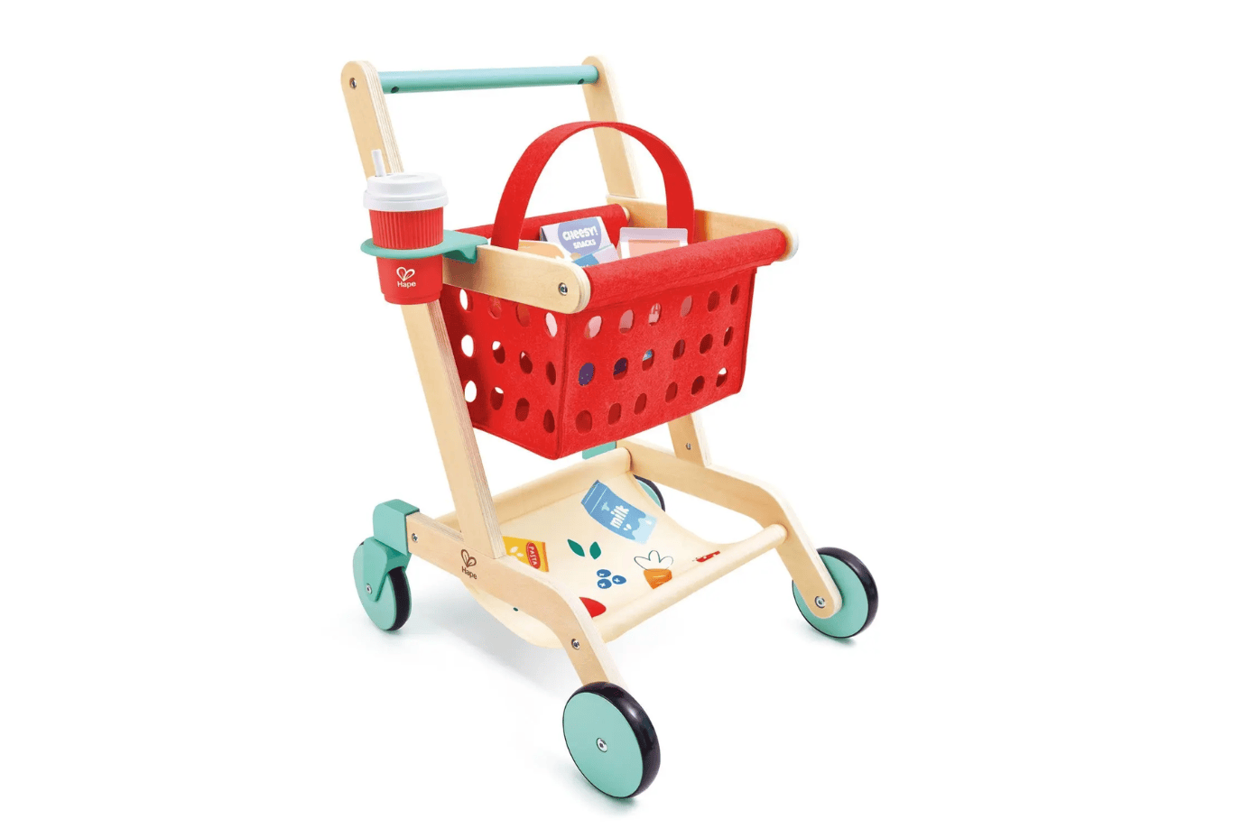 Playwell Little Shopper’s Cart and Basket