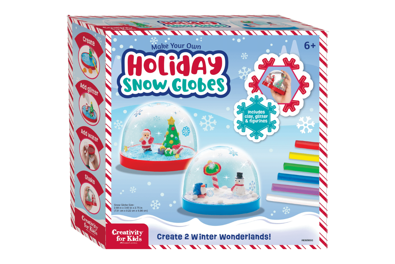 Make Your Own Holiday Snow Globes, Creativity for Kids, Christmas crafts, The Montessori Room, Toronto, Ontario, Canada. 