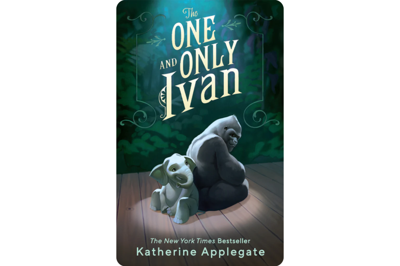 Yoto Card: The One and Only Ivan, Katherine Applegate, #1 New York Times bestselling books for kids, Newbery Award-winning novel for kids, movie yoto cards, yoto cards for 8 year olds, yoto cards for 9 year olds, yoto cards for 10 year olds, yoto cards for 11 year olds, yoto cards for 12 year olds, yoto cards in Toronto, yoto cards in store, yoto cards in GTA, The Montessori Room, Toronto, Ontario, Canada. 