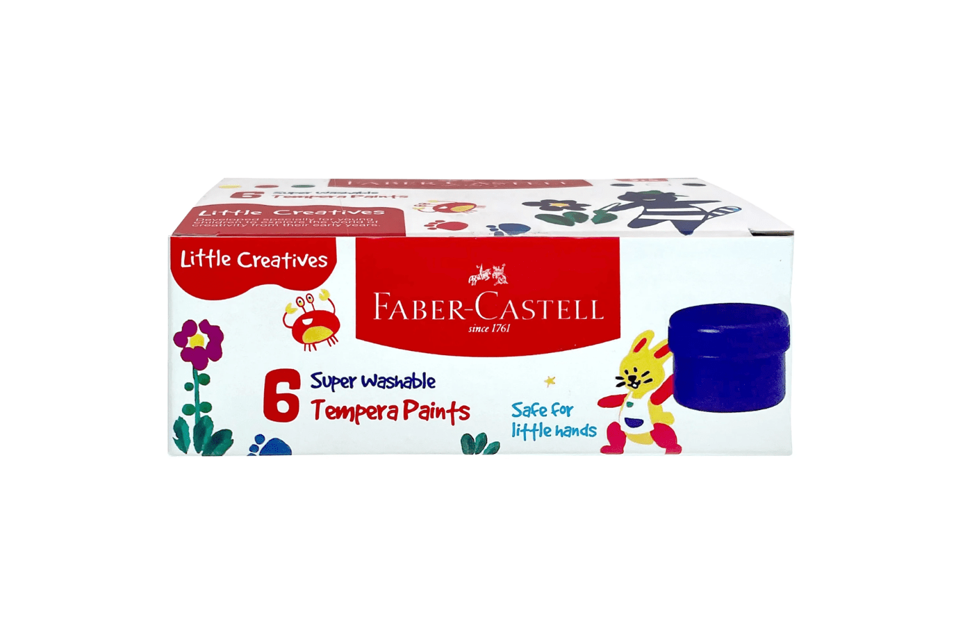 Faber-Castell Little Creatives Super Washable Tempera Paints
