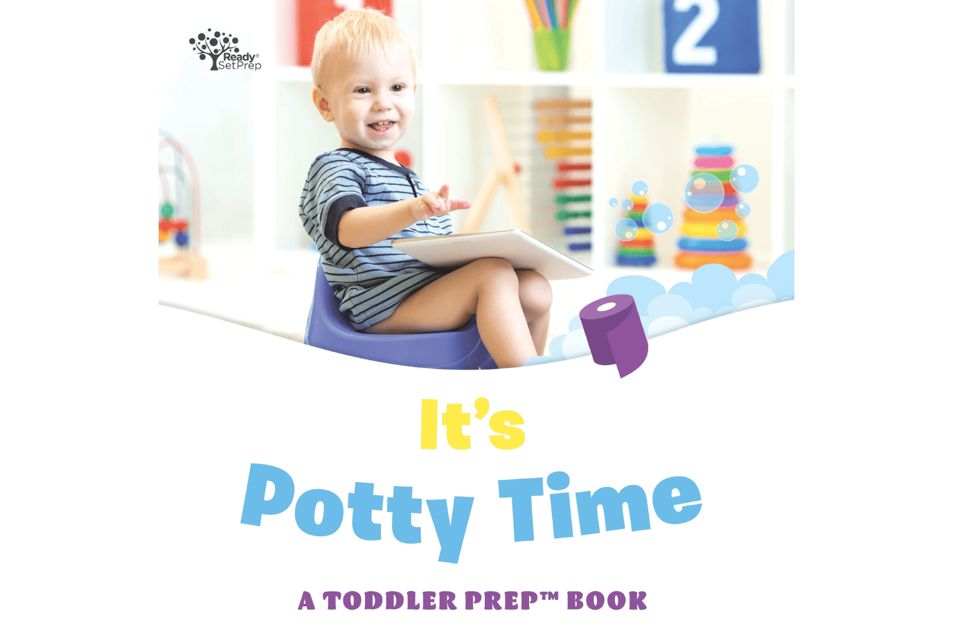Potty Training Book, Toddler Prep Book, books about potty training, my first potty book, ReadySetPrep, books for toddlers, board books for toddlers about potty training, The Montessori Room, Toronto, Ontario, Canada, board books with real photographs