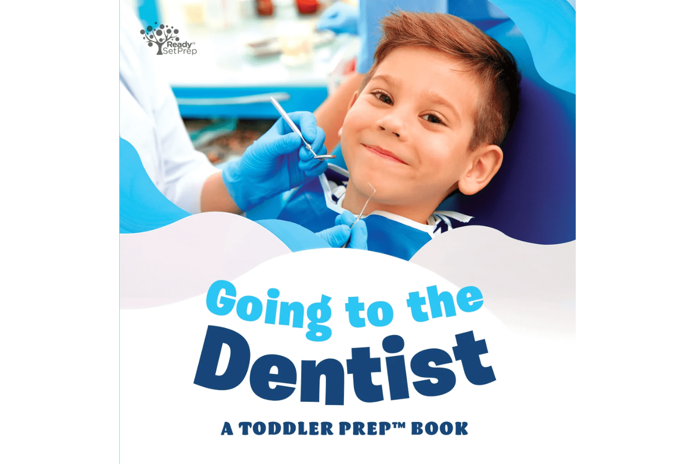 Going to the Dentist, Toddler Prep Book, books about going to the dentist, my first dentist visit book, ReadySetPrep, books for toddlers, board books for toddlers about dentist visits, The Montessori Room, Toronto, Ontario, Canada, board books with real photographs