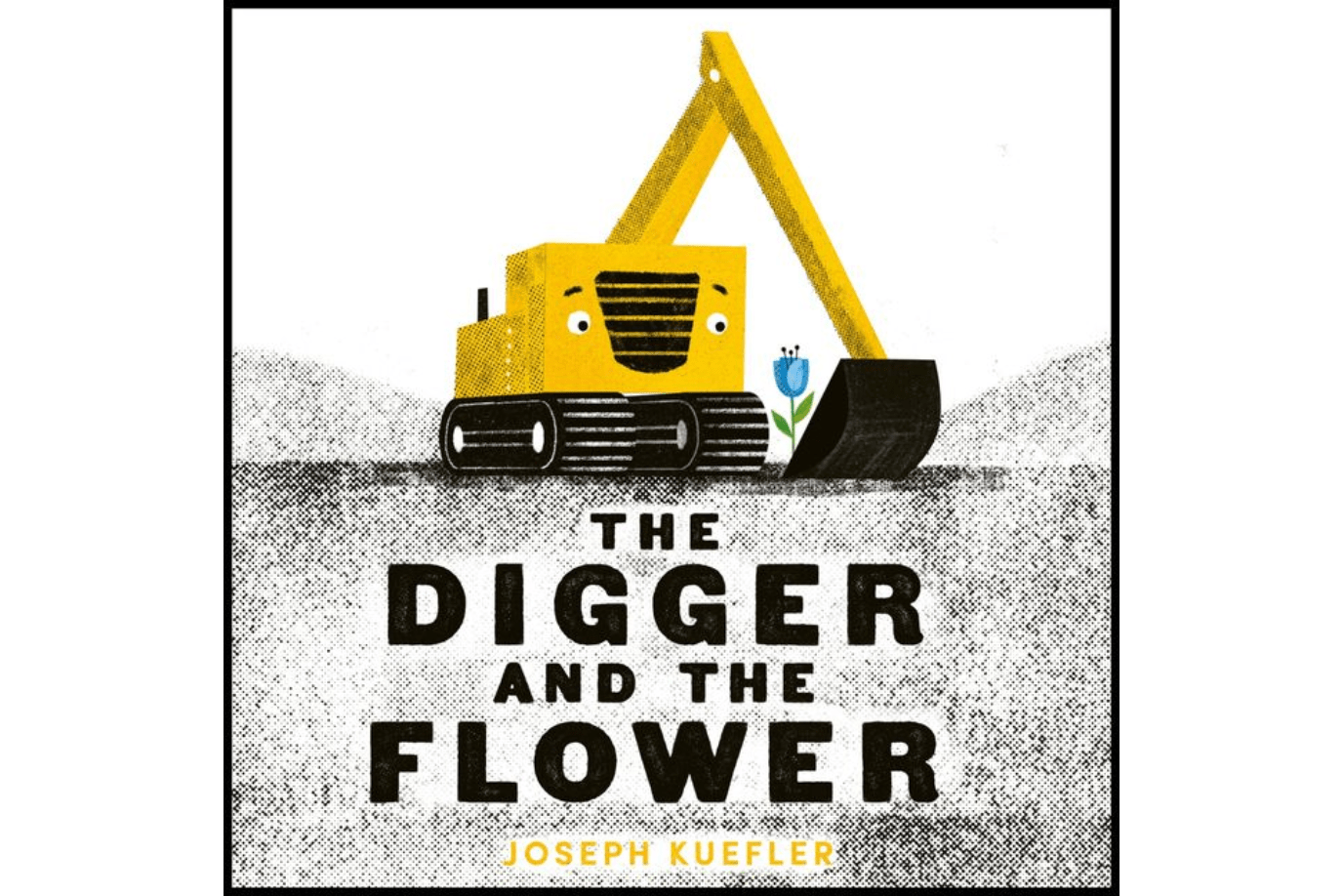 The Digger and the Flower by Joseph Kuefler [Board Book], books about the environment, The Montessori Room, Toronto, Ontario, Canada. 