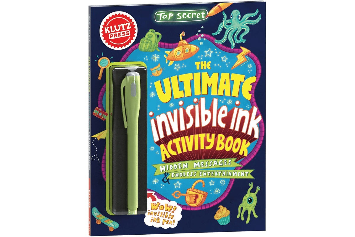 Top Secret: The Ultimate Invisible Ink Activity Book (Klutz Activity Book)