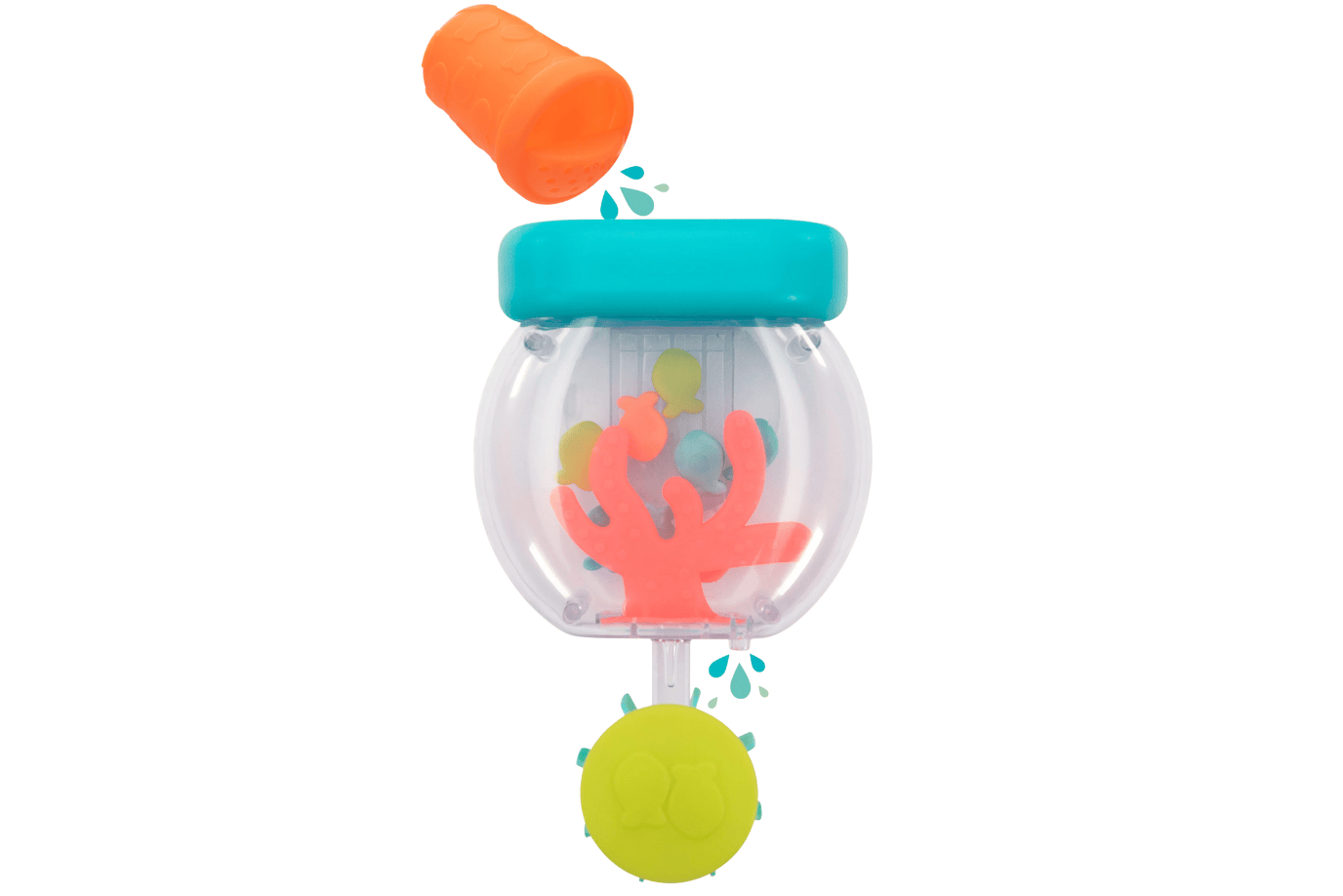Kidcentral Fishbowl Suction Bath Toy