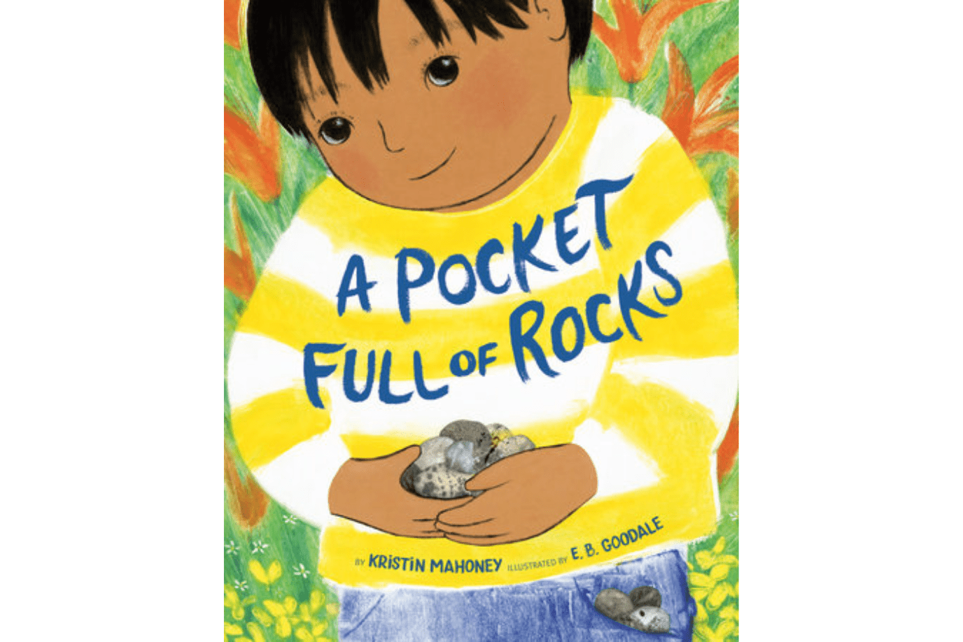 A Pocket Full of Rocks by Kristin Mahoney, best books for preschoolers, books for 3 years and up, books for 4 year old, books for 5 year old, books for 6 year old, books for 7 year old, The Montessori Room, Toronto, Ontario, Canada. 