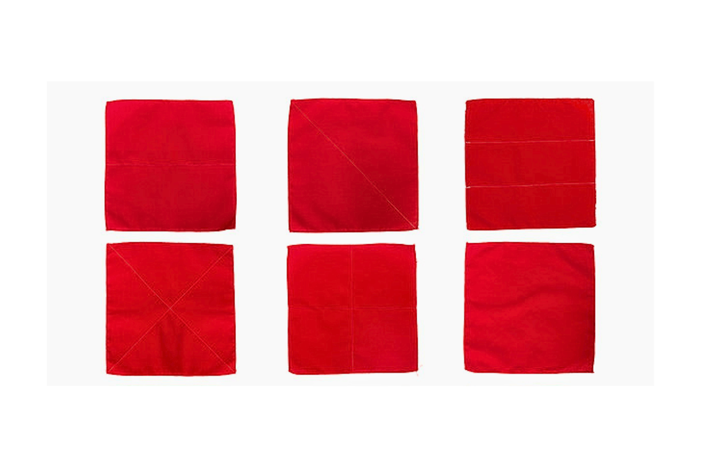 Adena Montessori Red Montessori Folding Cloths