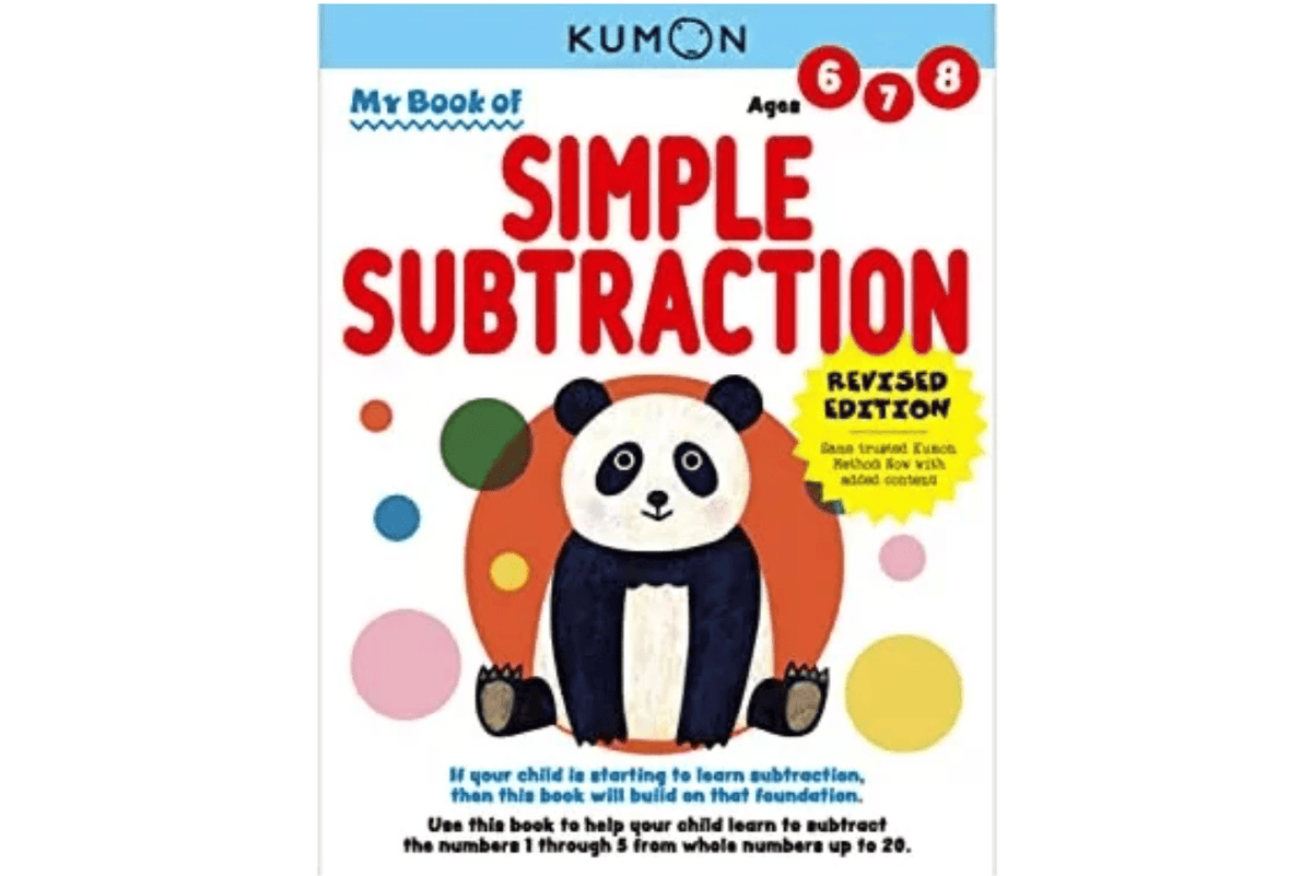 Kumon Publishing Canada Kumon: My Book of Simple Subtraction