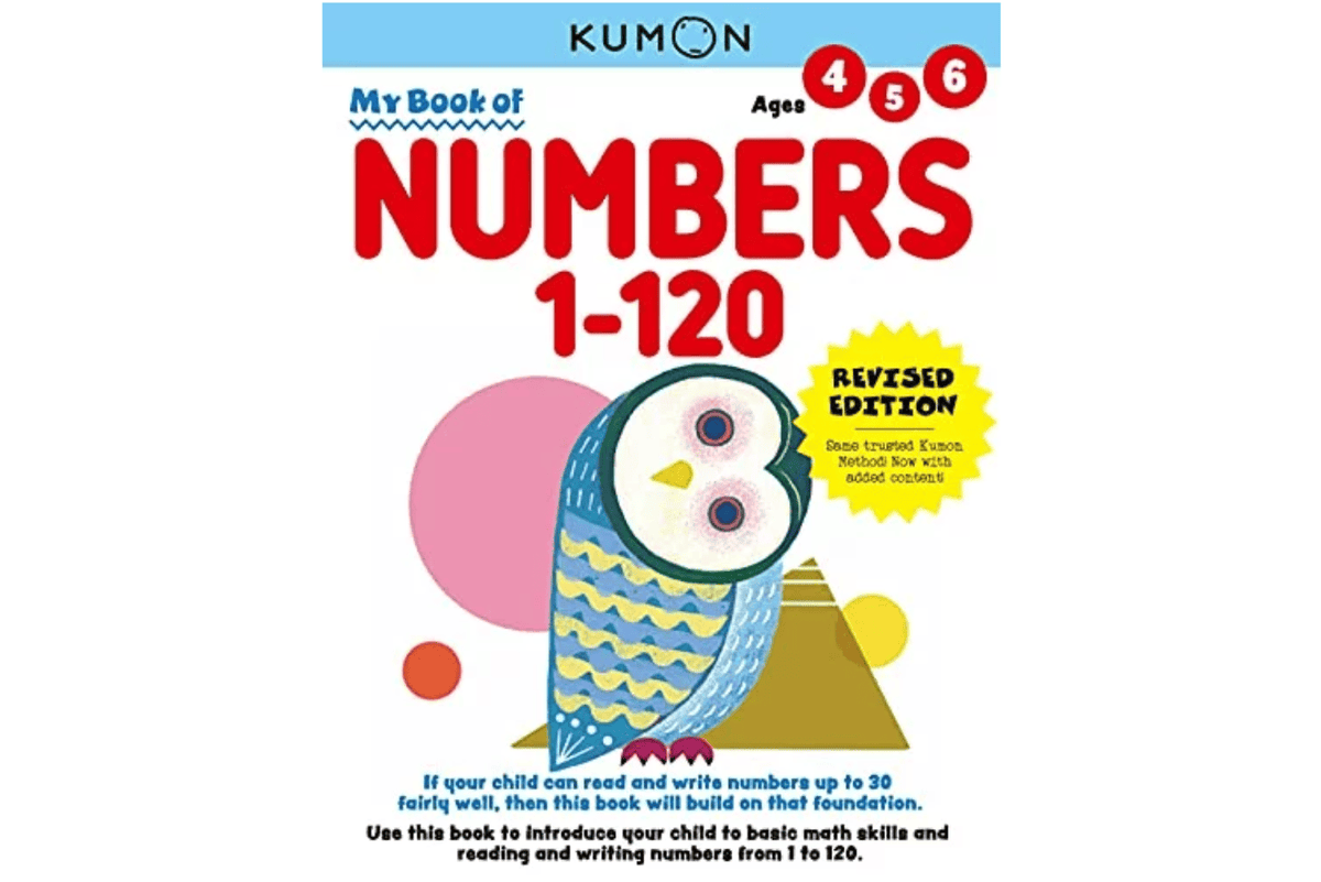 Kumon Publishing Canada Kumon: My Book of Numbers 1-120