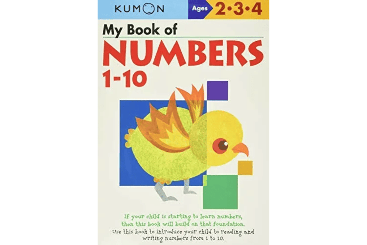 Kumon Publishing Canada Kumon: My Book of Numbers 1-10