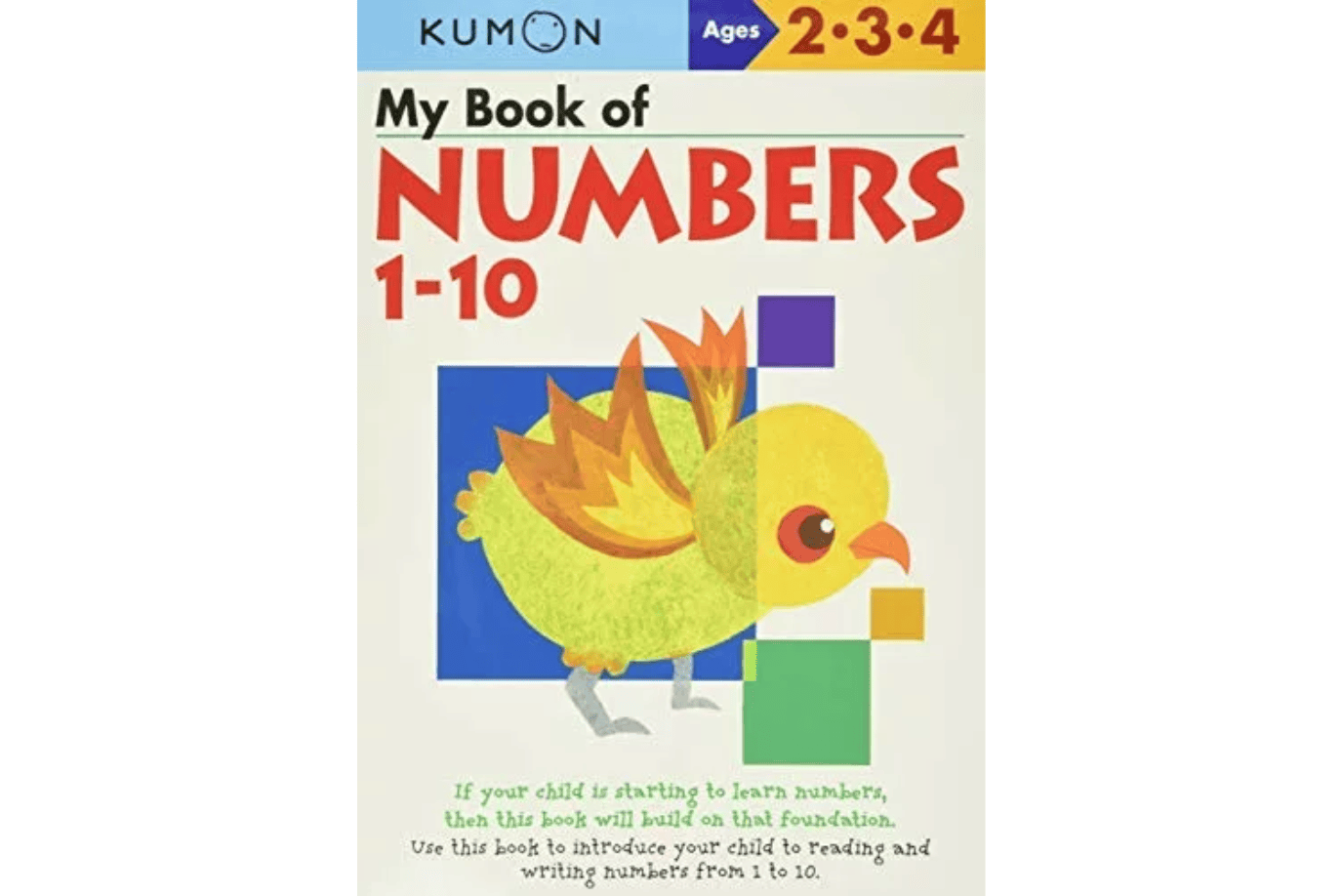 Kumon Publishing Canada Kumon: My Book of Numbers 1-10