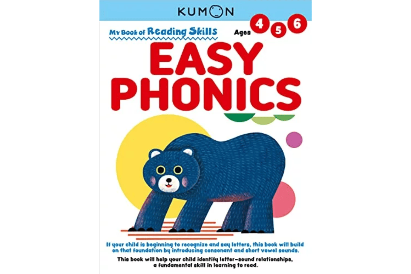 Kumon Publishing Canada Kumon: My Book of Reading Skills - Easy Phonics
