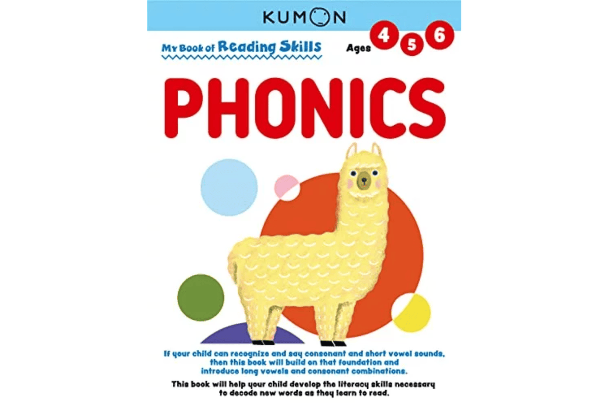 Kumon Publishing Canada Kumon: My Book of Reading Skills - Phonics