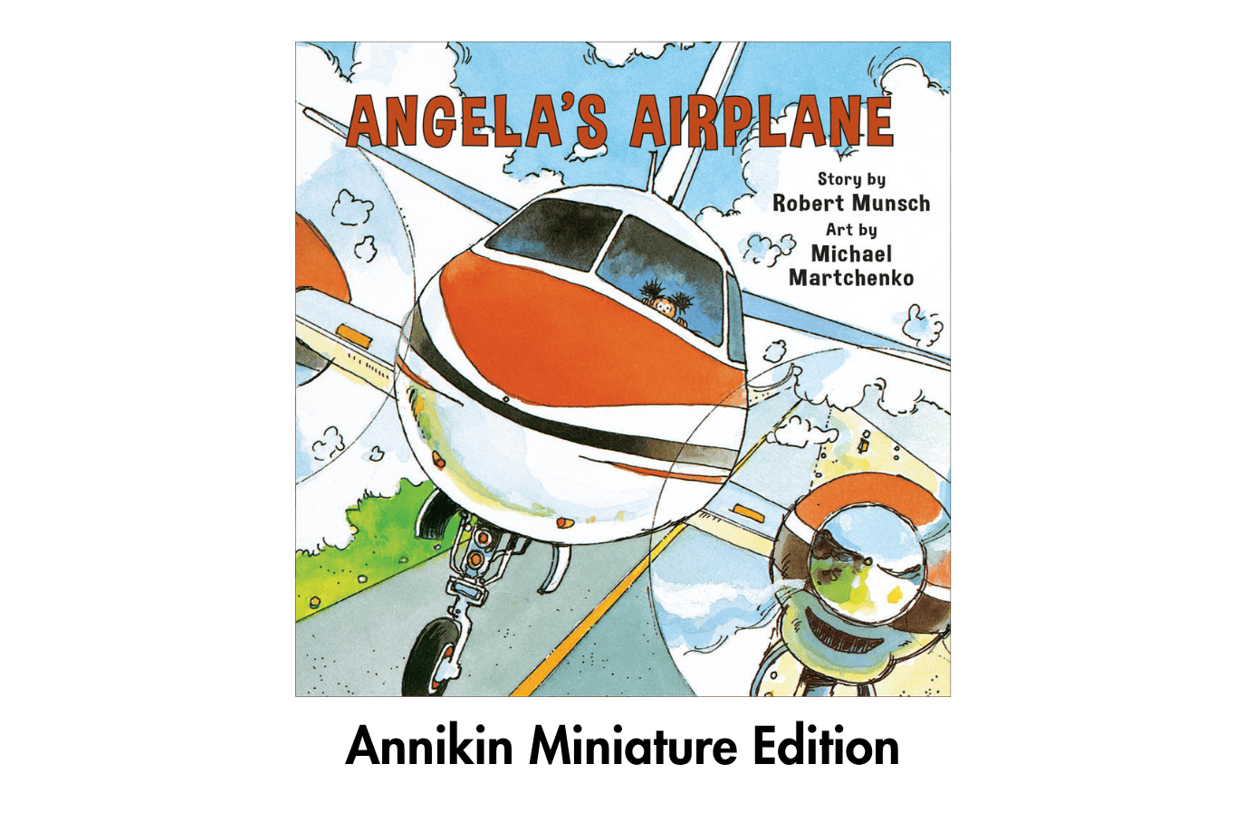 Raincoast Books Angela's Airplane - Robert Munsch Miniature Book