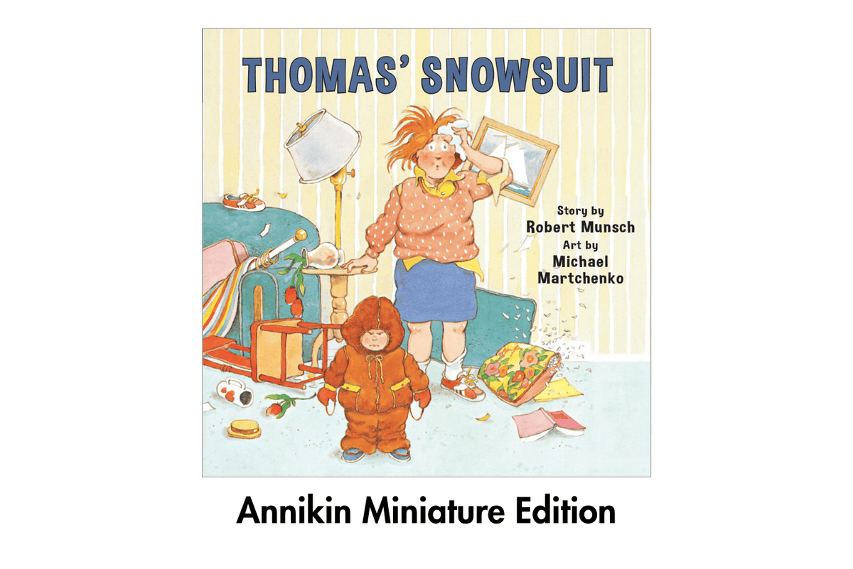 Raincoast Books Thomas' Snowsuit - Robert Munsch Miniature Book