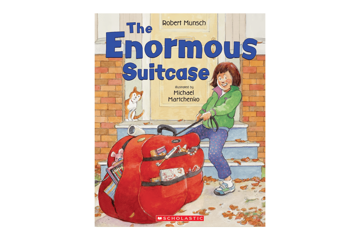 Scholastic The Enormous Suitcase by Robert Munsch [Paperback]