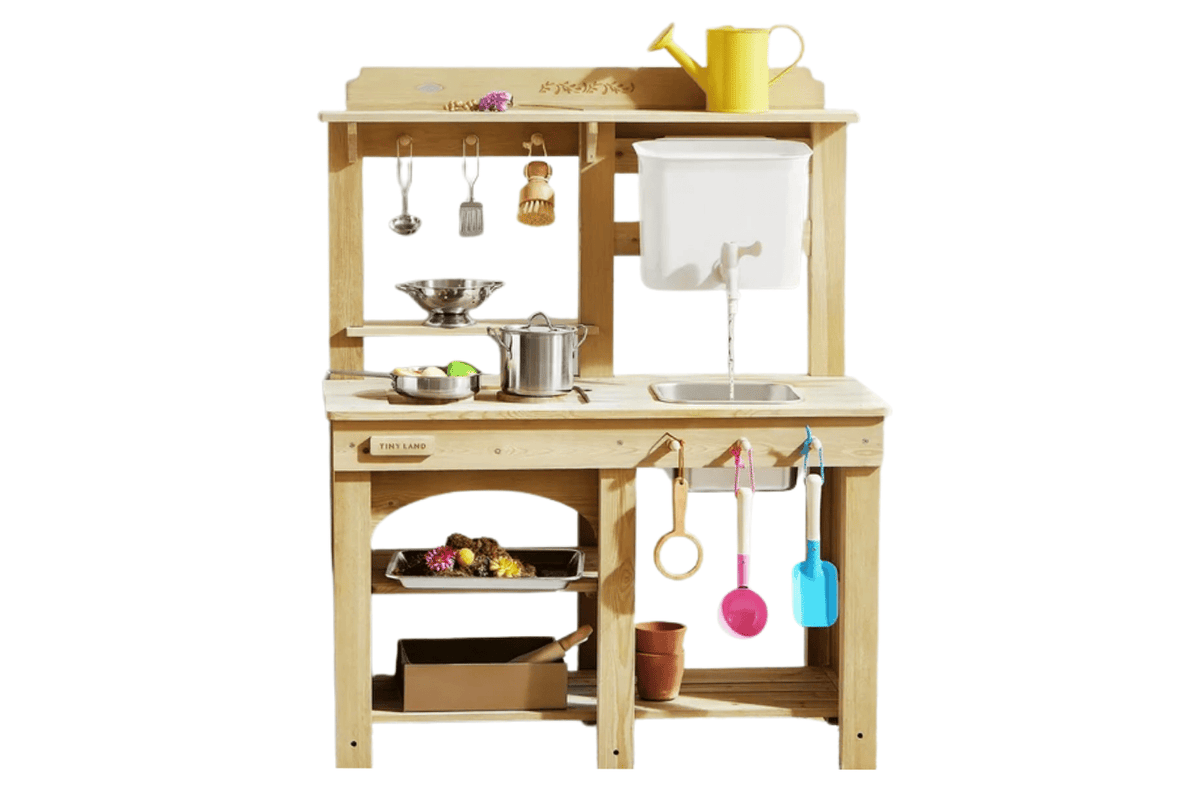 Tinyland Award-Winning Wood Mud Kitchen