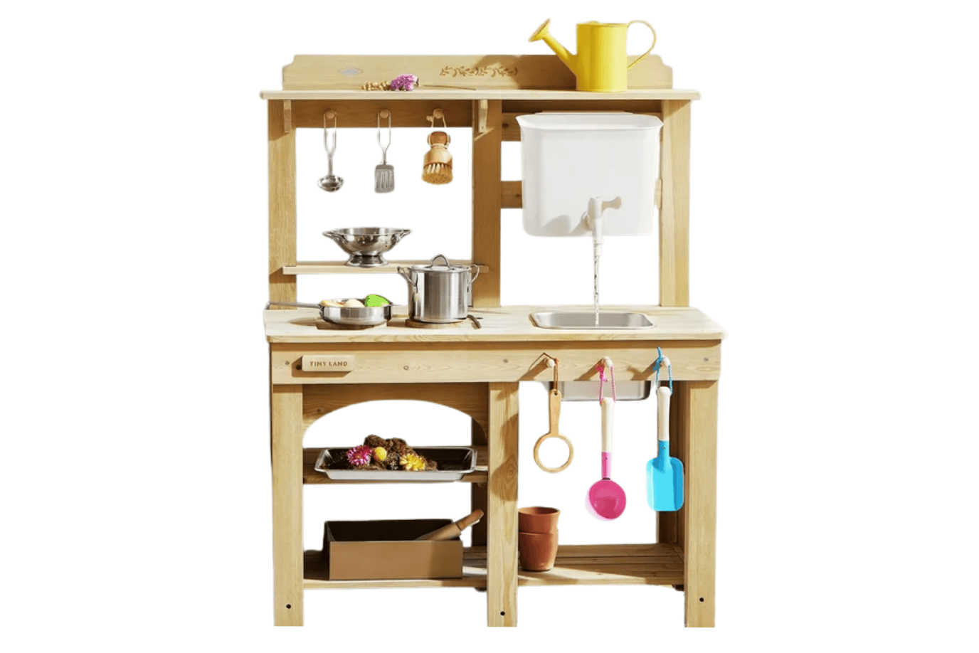Tinyland Award-Winning Wood Mud Kitchen