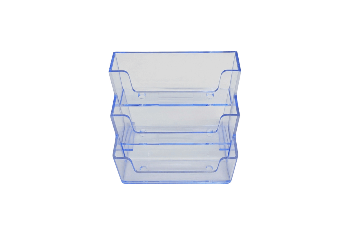 Adena Montessori Plastic 3-Part Card Holder