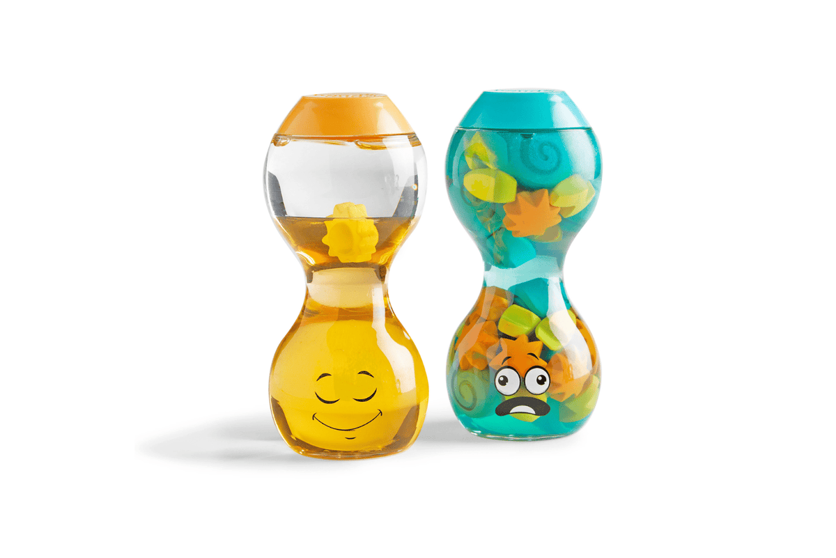 Learning Resources Overwhelmed/Calm Express Your Feelings Sensory Bottles